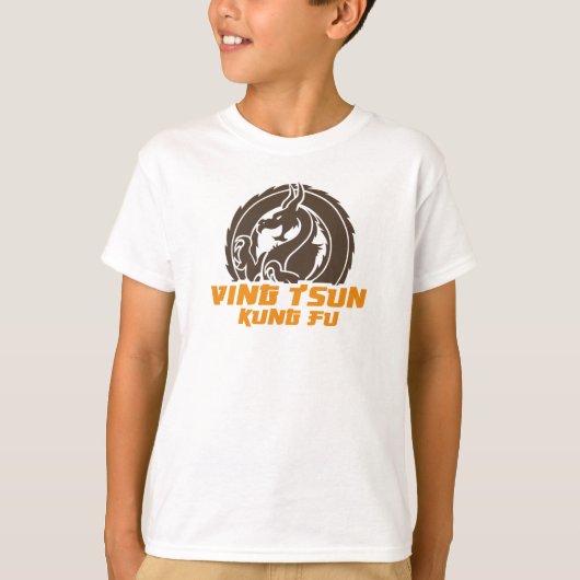 Ving Tsun Kung Fu Dragon 2c / Kids Tシャツ (正面)