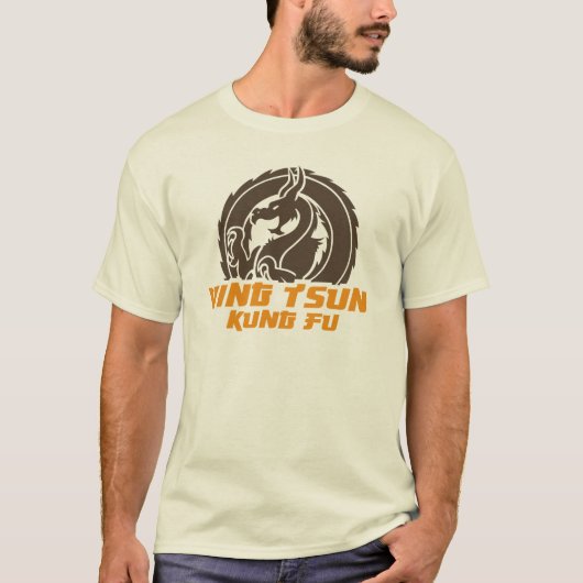 Ving Tsun Kung Fu Dragon 2c Tシャツ (正面)