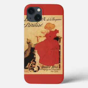 Vingeanne Milk Girl with Cats iPhone 13ケース