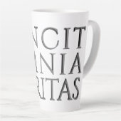 VINIT OMNIA VERITAS – 光ラテマグカップ カフェラテマグ (右アングル)