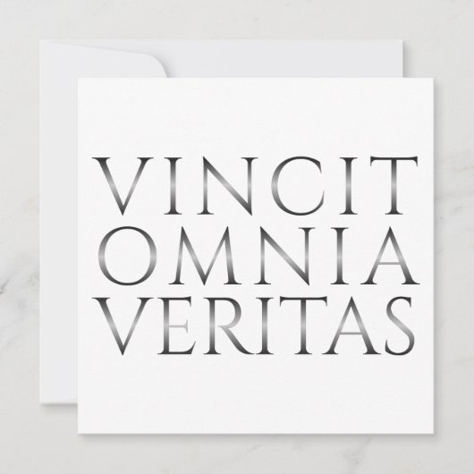 VINIT OMNIA VERITAS - Light (正面)