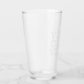 VINIT OMNIA VERITAS - Light Glass タンブラーグラス (右)