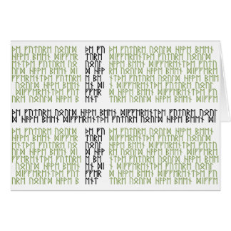 Vinlandの旗wのRunes -カード