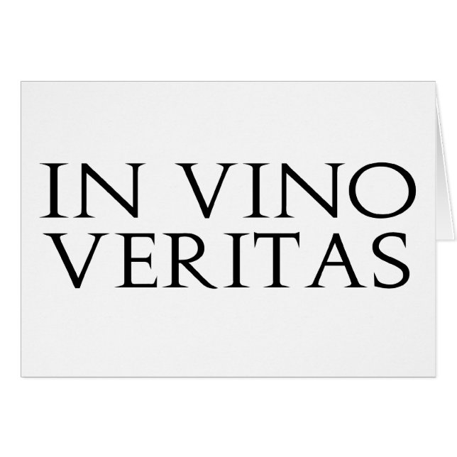 VinoのVeritasカード (正面横)