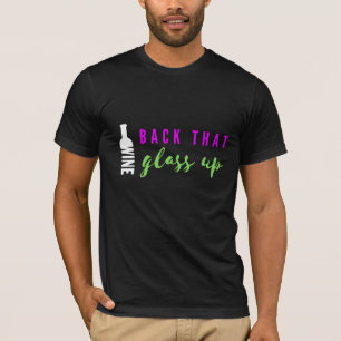 Vino劇場のTシャツをガラスで覆う Tシャツ