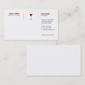 Vino (グリッド形式) 名刺 (正面/裏面)