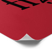 Vino – ワインフライ、文字の追加、ヴィンテージポスター ポスター (角)