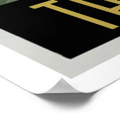 Vino – ワインメルロポスター、パーソナライズ ポスター (角)