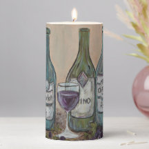 Vino 3x6インチピラーキャンドル