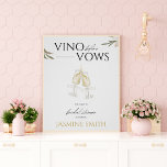 Vino before Vowsフローラブライダルシャワーウェルカムサイン ポスター<br><div class="desc">彼Vino before Vowsソフトフローラブライダルシャワーウェルカムサインは、新婦の特別な日にゲストを迎える完璧な方法である。ピンクと紫の花を持つ柔らかいフローラデザインとワイングラスイラストレーションが特徴。看板はカード高品質ストックに印刷され、ブライダルシャワーの入り口に表示されるように設計されている。花嫁の名カスタマイズ前と日結婚付でサインを出しユニークて、イベントに対する個人的なtouchを作る。このウェルカムサインは、ワインテーマを持つブライダルシャワーに最適で、装飾にエレガンスと魅力のtouchを追加する。ソフトなフローラデザインとワイングラスイラストレーションフェミニンは、看板にロマンチックなtouchを追加し、どのブライダルシャワーにも最適な状態にする。Vino before Vowsソフトフローラブライダルシャワーウェルカムサインは、新婦の特別な日にゲストを迎える美しく洗練された方法であり、思い出に残る忘れられないお祝いのトーンを設定する。</div>
