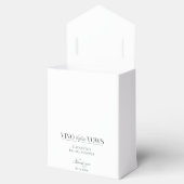 Vino Before Vows ブライダルシャワーワインのお礼 フェイバーボックス (オープン)