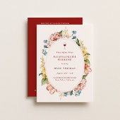 Vino Before Vows Bachelorette Weekend 招待状