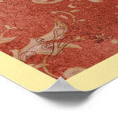 Vino Italiano Illustrated Wine art poster ポスター (角)