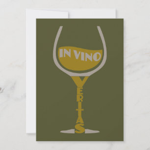 Vino Veritasの招待状カスタムで 招待状
