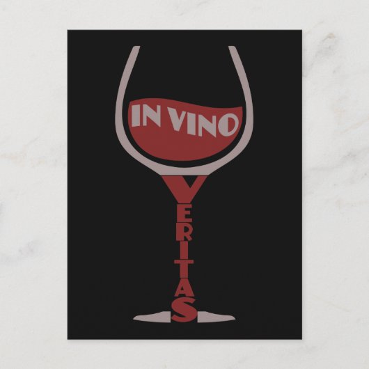Vino VERITASカスタムポストカード ポストカード (正面)