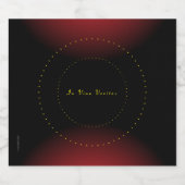 Vino Veritas Food and Beverage Label Setの場合 スパークリングワインラベル (シングルラベル)