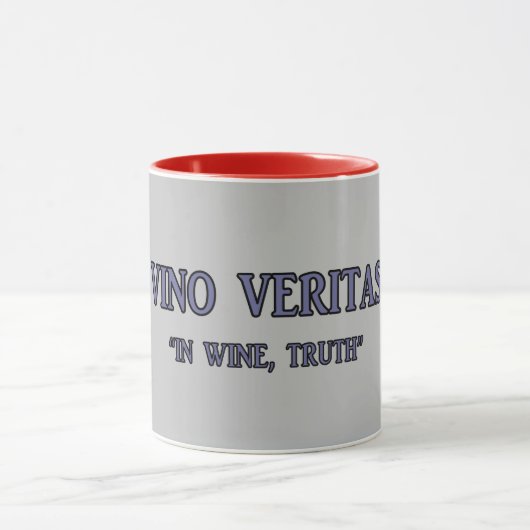 VINO VERITAS Mug マグカップ (中央)