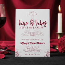 Vino & Vibes ブライダルシャワー