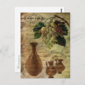 Vins Spiritueuxの神の果汁 ポストカード (正面/裏面)