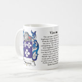 Vinson、歴史、意味および頂上のマグ コーヒーマグカップ (正面左)