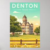 Vintae Denton Texas ポスター (正面)
