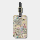 Vintag mit Schmetterlingen Case-Mate iPhone Hülle ラゲッジタグ (正面縦)