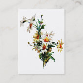 *VintageのDaisies*の名刺 名刺 (裏面)