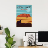 Vintageポスターオーストラリア ポスター (ホームオフィス)