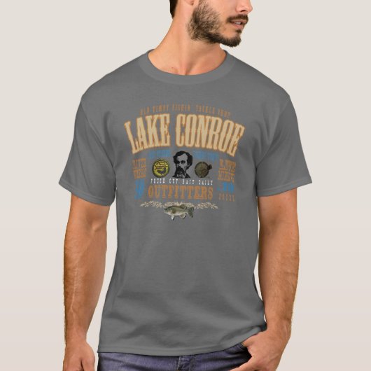 vintage湖Conroe Tシャツ (正面)