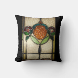 Vintage1940のステンドグラスの枕。.AMERICAN MOJO クッション