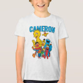 Vintage 123 Sesame Street トライブレンドＴシャツ (正面)