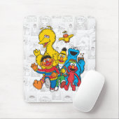 Vintage 123 Sesame Street マウスパッド (マウス)