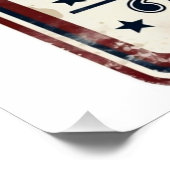 Vintage 1776 2026 Patriotic Eagle Seal ポスター (コーナー)