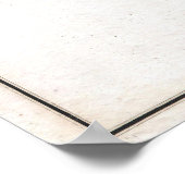 Vintage 1848 Map of Florida ポスター (角)