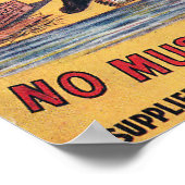 Vintage 1903 Lime Juice Advertisement Poster ポスター (角)