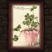 Vintage 1905 Botanical Wall Poster ポスター