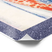 Vintage 1920's Art Deco Lady Poster. ポスター (コーナー)