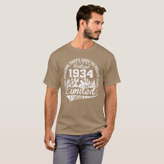 VINTAGE 1934 vintage Tシャツ (正面フル)