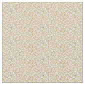 Vintage 1940s Mustard Berry & Leaf ファブリック (クローズアップ)