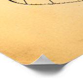 Vintage 1940s Secret Aerospace Craft Cutaway ポスター (角)