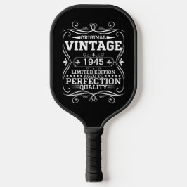 Vintage 1945 80th Birthday Aged To Perfection ピックルボールラケット