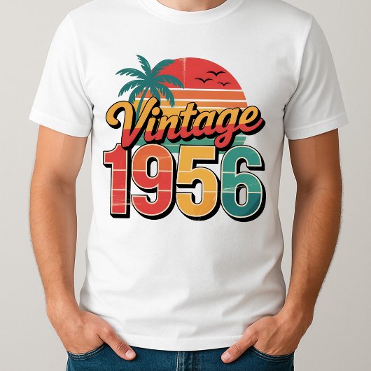  Vintage 1950 Limited Edition Men Women Birthday Tシャツ