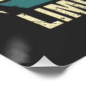 Vintage 1955 Retro 70th Birthday Gift Idea ポスター (コーナー)