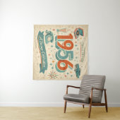 Vintage 1956 Birthday Tapestry | 50s Retro Style タペストリー (インサイチュ(横))