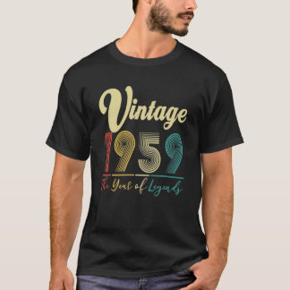 Vintage 1959 63Rd Birthday 63 Years Old Gift Men W Tシャツ
