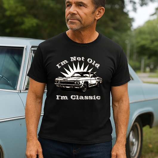 Vintage 1965 Classic Car Birthday Template Tシャツ