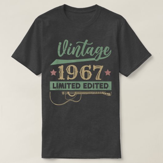 Vintage 1967 Limited EditionGuitar 3157 Tシャツ (デザイン正面)