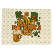Vintage 1970s Saint Patrick's day  ラージペーパーバッグ (裏面)