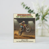 Vintage 1970s Superbowl of Motocross ポストカード (スタンド正面)