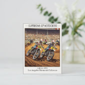 Vintage 1970s Superbowl of Motocross ポストカード (スタンド正面)